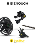 Box Four 8S Wide Single Shift E-Bike Groupset
