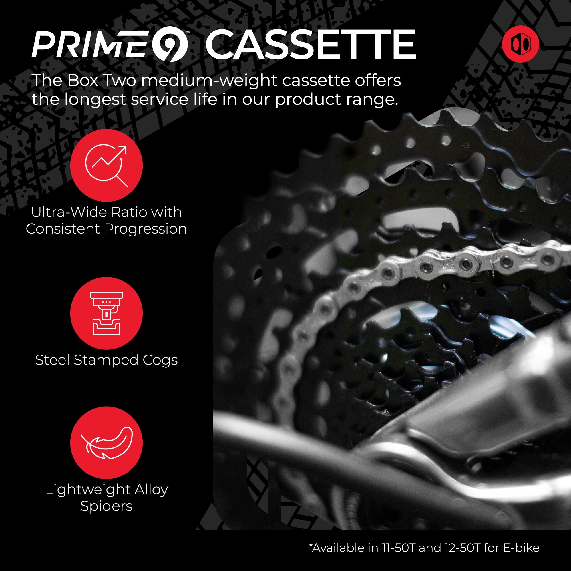Box One/Two P9 X-Wide Multi Shift Groupset